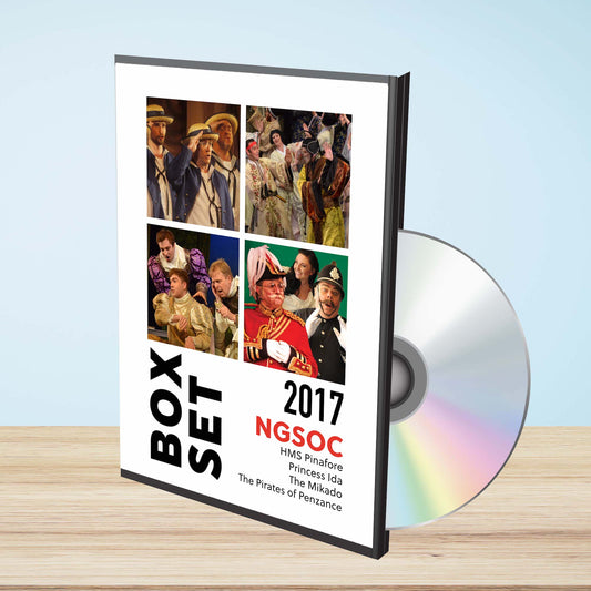 The 2017 National G&S Opera Company 4 Disc Box Set
