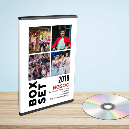 The 2018 National G&S Opera Company 4 Disc Box Set