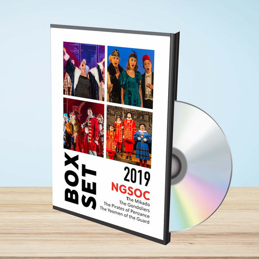 The 2019 National G&S Opera Company 4 Disc Box Set