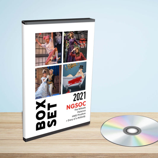 The 2021 National G&S Opera Company 4 Disc Box Set