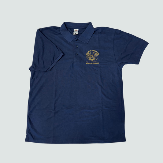 Navy Buxton Polo Shirt