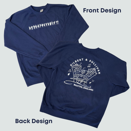 G&S Character Sweatshirt - Navy - Double Sided Limited Edition