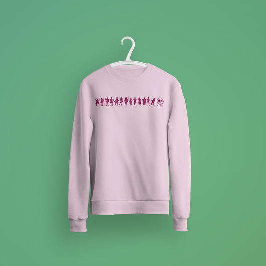 G&S Character Sweatshirt - Pink