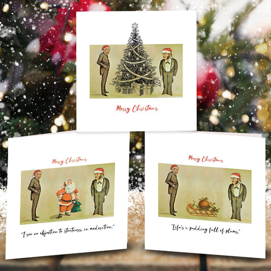 Gilbert & Sullivan Christmas Cards