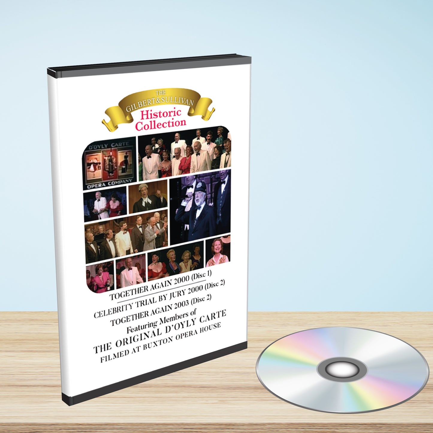 Together Again 2000, Celebrity Trial by Jury & Together Again 2003 DVD Box Set