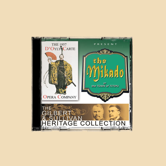 The Mikado, The D'Oyly Carte Opera Company - 1957 - Audio Download