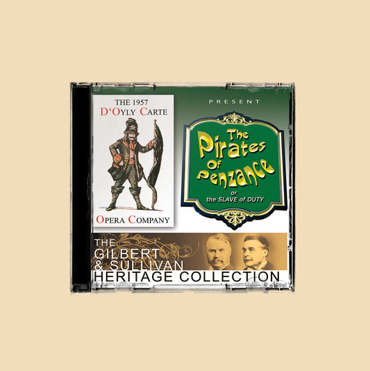 The Pirates of Penzance, The D'Oyly Carte Opera Company - 1957 - Audio Download